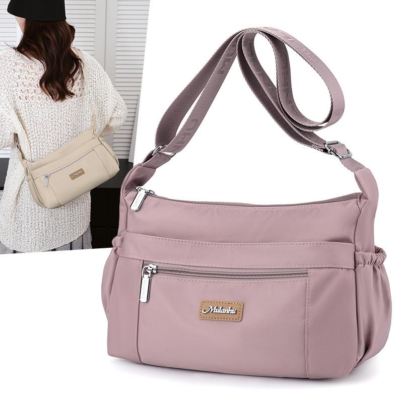 Women's Bag Large-capacity Commuter Bag Multi-layer One-shoulder Sling Dumpling Bag