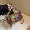 Shoulder Bag Women's Crossbody Bag Shopping Mobile Phone Bag Cylinder Bag