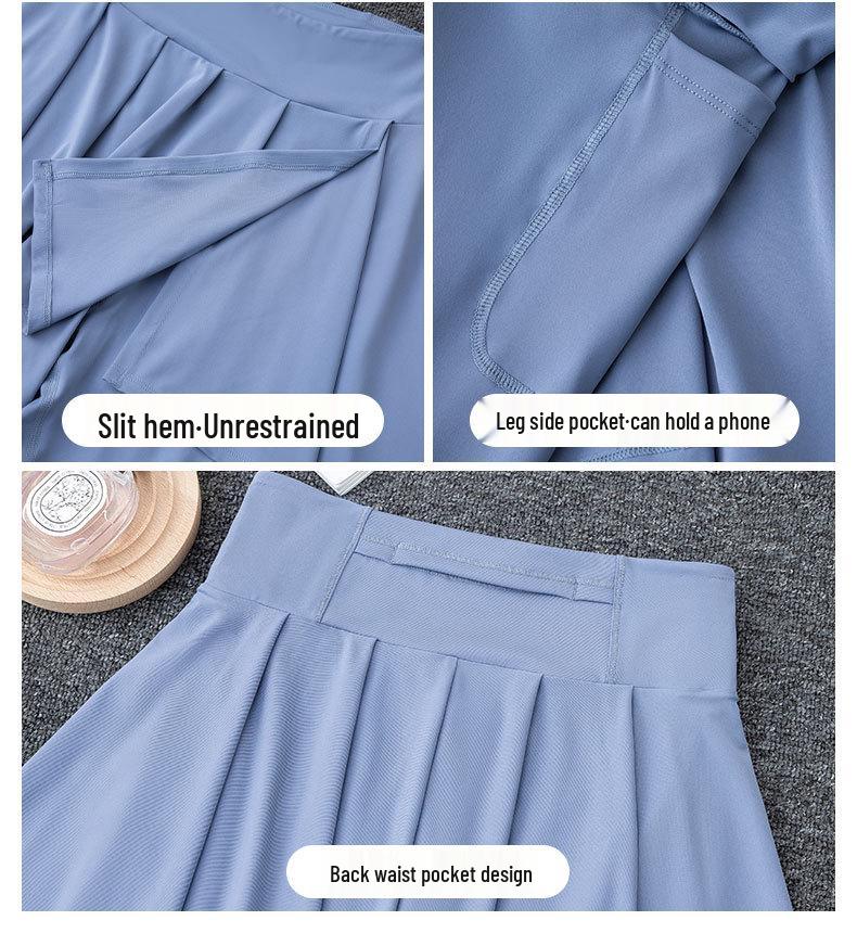 Damen 2024 Sportbekleidungsset: Yoga-Anzug, Lauf- & Badminton-Outfit, Fitnessjacke, Rock, Hose