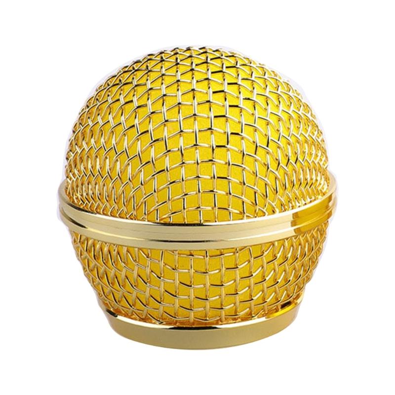 

Microphone Grill Head Replacement Metal Microphone Mesh Head Microphone Grille Ball Cover Parts Acc DIY Parts for beta58 1