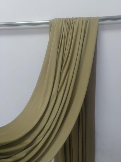 Matte Seiden-Stretch-Stoffe für Hochzeitsvorhänge und Hoteldekoration