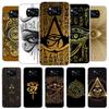 Sacred Eye of Horus Egypt Fresco Cover Phone Case For Xiaomi Poco F7 Ultra X7 X6 X5 Pro M7 Redmi 15C 15 13C 13 12C 12 10C 10 9A