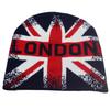2026 UK English Union Jack Flag Jacquard Knitted Winter Warm Beanie Hat Children Adults Unisex Fashion High Quality