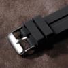 22mm 24mm 26mm Uniwersalny Zakrzywiony Miękki Silikonowy Pasek Gumowy Sportowy Wodoodporny Zamiennik Bransoletka Akcesoria do Zegarka