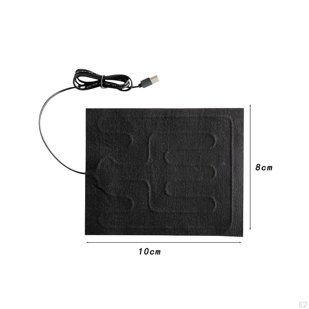 Car Heater Pad Defroster Warmer Tool Automotive Accessories Fast Heating Portable Universal Demister
