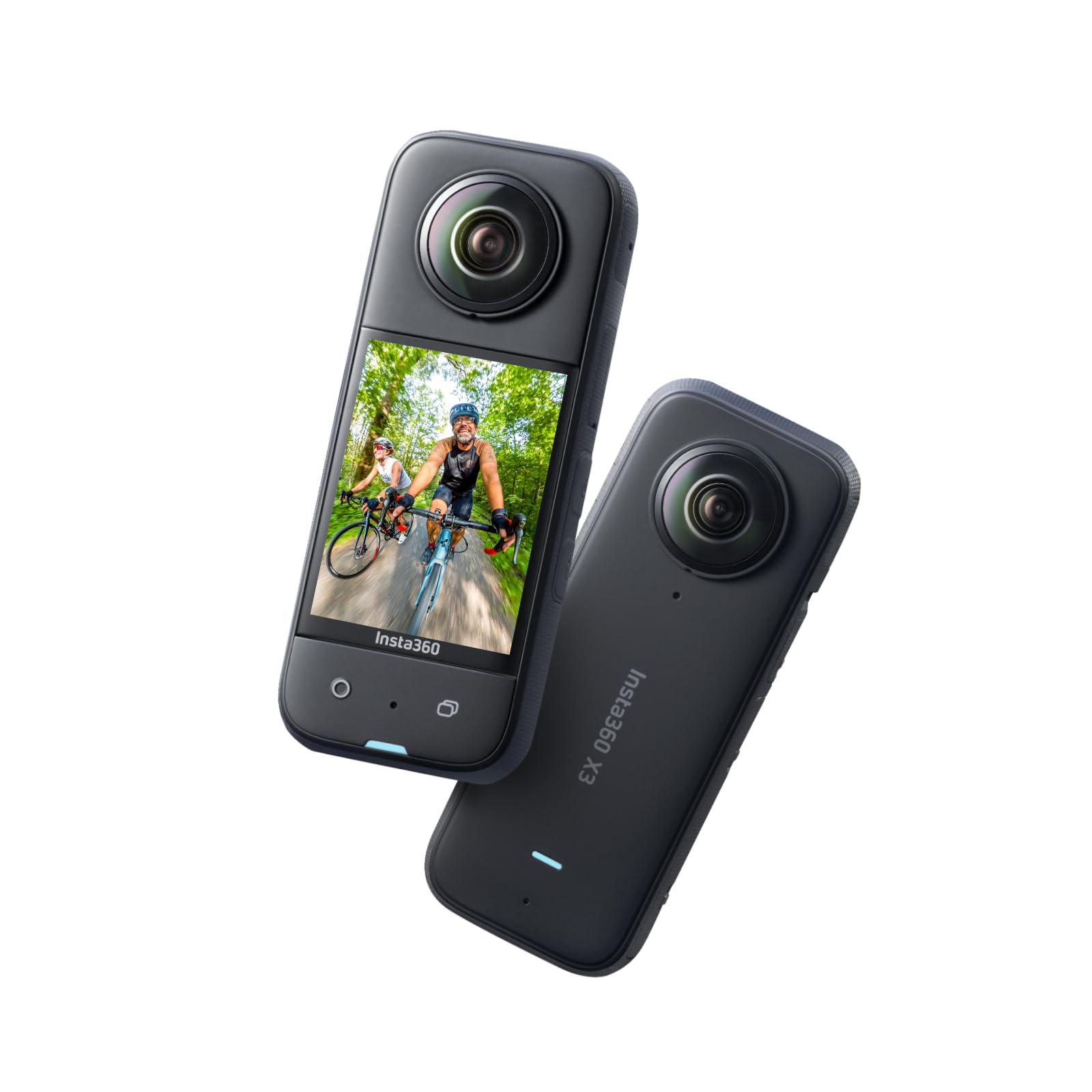 

Insta360 X3 Action Camera with New 48MP IPX8 72MP Image Active 4K 60fps Horizon AI Easy Voice Control Popular Action Live and Webcam Mode Instagram чорний