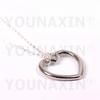 Child Magician Magic Tricks Magic Props Magic Toys Silver Color Bead Chain Ring Round Heart-shaped Necklace Birthday Gift Valentine's Day Gift