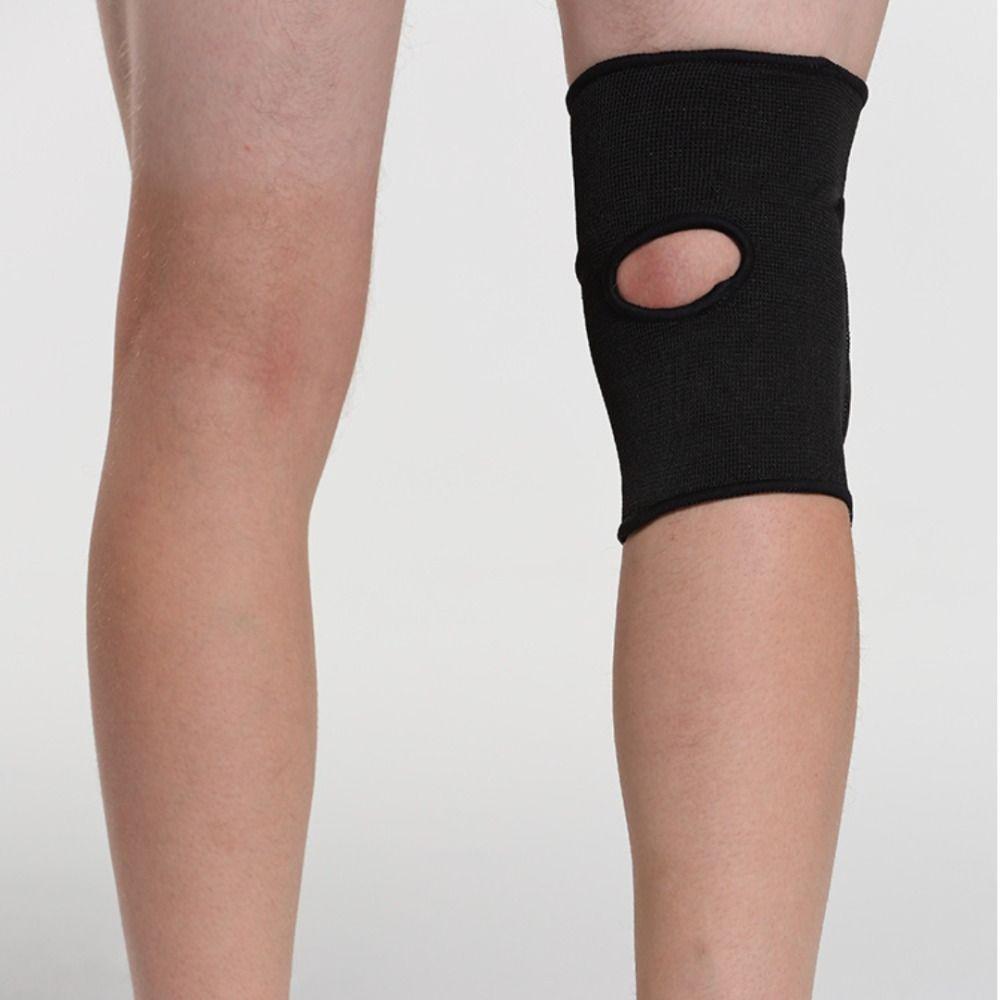 1 Pair Anti Collision Dance Knee Pads Yoga Elastic Knee Pads Sponge Sports Knee Pads  Fitness Gear