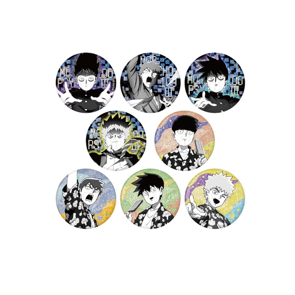 

TV Anime Mob Psycho 100 III Holo EYE Can Badge Box of 8