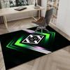 1PC Monchengladbach Emblem Rug Game Carpet, Floor Mat for Bedroom Living Room Entryway Rug, Home Decor Idea Gift for Christmas birthday