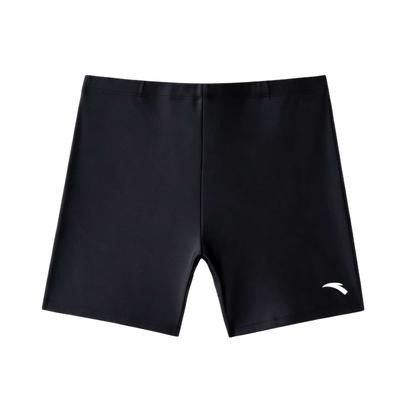 Mid Waist Solid Color Breathable Swim Trunks Men Swimwear 1826332401-1