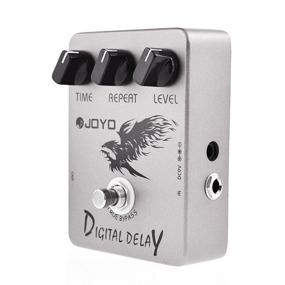 JOYO JF-08 Digital Delay Guitar Effect Pedal Classic Slap Back Echo Full Bypass Wiring True Digital Delay Effect Guitar Pedals