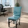 Waterproof Chair Cover Clear PVC Chair Protector Slipcover Chair Seat Cover  Standard Chairs