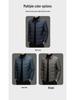 Men's Lightweight Stand-Up Collar Down Jacket - Autumn/Winter Business Casual Warm Outerwear for Middle-Aged Men.