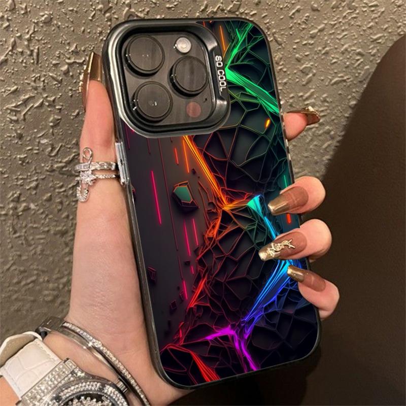 Technological Sense Flowing Light Phone Case For  Mi 14 13 12 12T 13T Pro 11 Lite 5G Poco F6 X5 X6 M6 Pro Shockproof Cover
