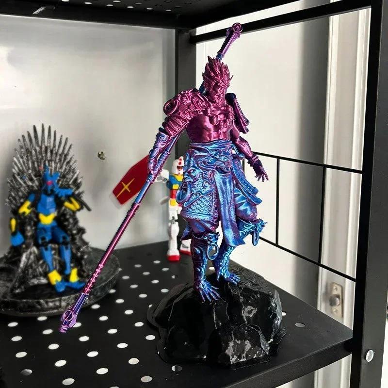 Figurine Model Desktop 28cm/3D Printed WuKong Creative Ornament Home Computer Desktop Children's Toy Gift Home Decor Accessories