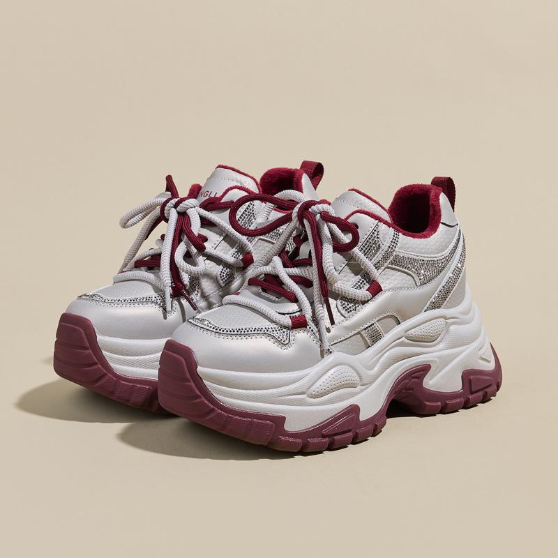 

Absorbent film dad shoes women s autumn and winter new small casual shoes, thin and lightweight sports shoes, high value explosion 40