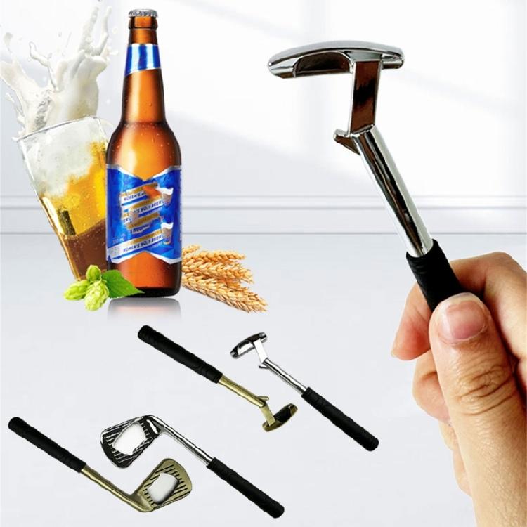 Easy to Grip Can Opener Manual Bottle Opener Golf Putt Bottle Opener for Camping