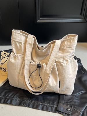 Nylon Women's Large Capacity Summer Shoulder Bag 2025: Versatile High-End Commuting Tote
