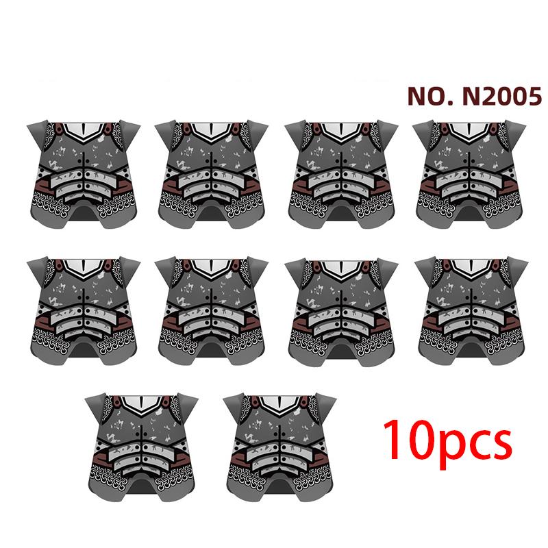 Medieval Knights Figures Accessories Building Blocks Officer Cloak Helmet Cape Armor Shield Black Eagle Red Lion Toys MOC Bricks