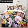 Hunter X Hunter 3D Print Duvet Cover Set Bedding Set Japanese Anime Twin Queen King Quilt Cover Pillowcases Home Decor