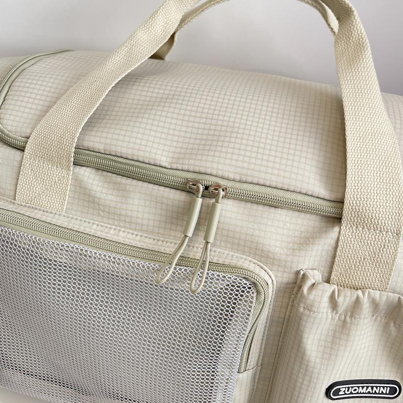 Reise-Fitness-Tasche mit großem Fassungsvermögen, wasserdichte, tragbare Sport-Duffel-Tasche für Herren, Handtasche für kurze Trainingsstrecken