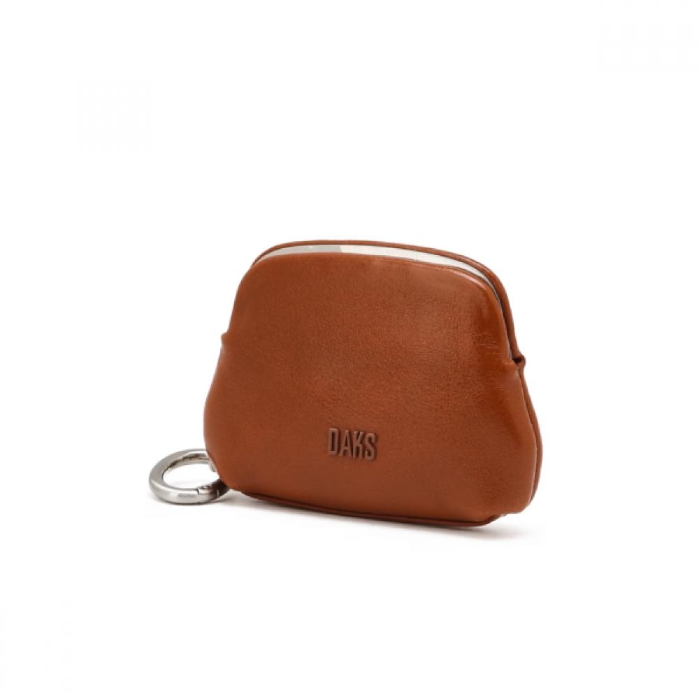 DakS Women S Cowhide Nylon Tote Bag Brown Dcba6f040w2