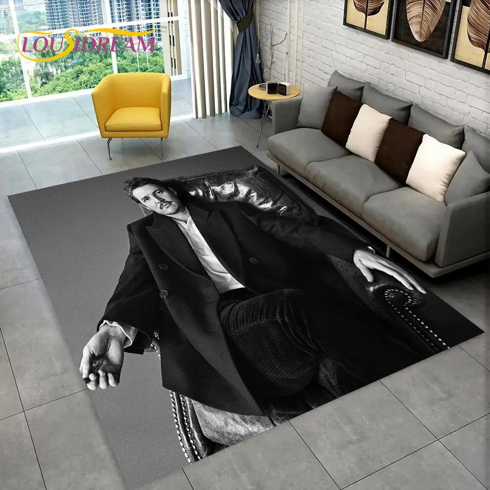 Jose Pedro Balmaceda Pascal Photo Area Rug,Carpet Rug for Home Living Room Bedroom Sofa Doormat Decor,kids Non-slip Floor Mat 3D