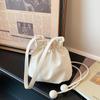 Bucket Bag Stylish and Casual Cute Mini Crossbody Bag for Work Commuting Single Shoulder Bag