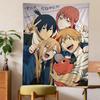 Anime Chainsaw Man Printed Large Wall Tapestry Bohemian Style with Mandala Details Ideal for Home Decor  Themed Spaces