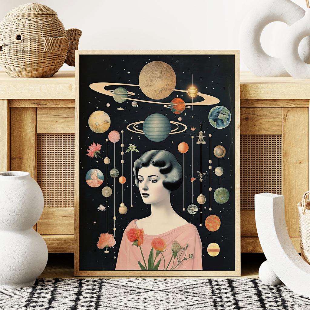 Poster Planet Layout Portrait