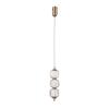 Pedro LED Pendant Lamp Gold Italux Pnd-34405-3V-Hbr