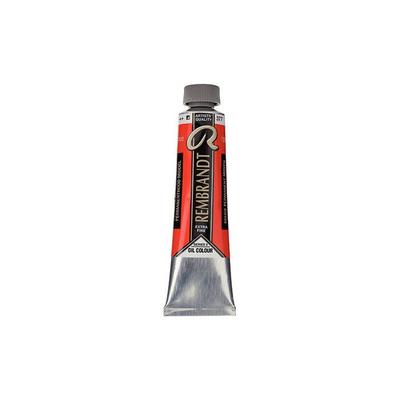 Olejová barva - Středně permanentní červená - 377 - Mimořádně jemná - Rembrandt - Tuba 40ml