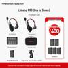 Sistema de Intercomunicação MOMAENC Listen Pro Full-Duplex com Cancelamento de Ruído