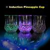 Taza de Piña Led de Colores Iluminada Vasos para Beber Brillantes Intermitentes para Fiesta Bar Discoteca Boda y Eventos