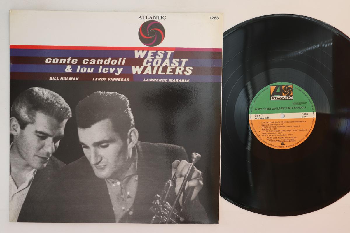 

LP Record CONTE CANDOLI LOU LEVY West Coast Wailers 1268 ATLANTIC 1984 Spain Jazz Used