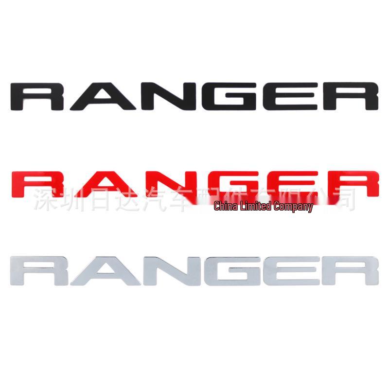 Ford Ranger T8 3D Kühlergrill Buchstaben Logo Aufkleber - Außenmodifikationszubehör