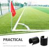 12 Pcs Garten Flagge Clip Banner Schellen Pole Stopper Befestigung Clips Abs Anti-wind Kleine