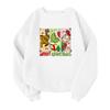 Children's Fashionable Lightweight Long-sleeved Round Neck Pullover With Pockets Printed Pullover
