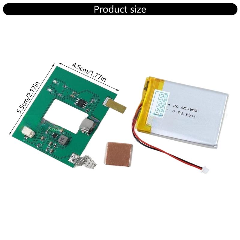 Portable High Capacity 1500mAh Polymer Battery Suitable for Gameboy Device with Fast Charging Module and Long Cycle Life