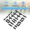M-Modern-Irrigation Fittings Kit For Drip Tubing -6 Tees, 6 Couplings, 6 Ends, 6 Elbows - 16Mm Compatible Drip Sprinkler Systems