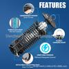 11W UV Electric Shock Mosquito Killer Lamp for Indoor & Outdoor Use, 110-220V Insect Trap Repeller