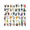 48 st/set Ninjago Minifigurer Minifigur Byggklossar Barnleksaker