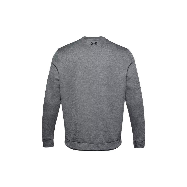 Under Armour Sweatshirts Men's Gray Crew Neck Thickened Regular 1360503-012