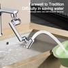 Water Saving Kitchen Faucet 1440° Rotate Faucet Extender New Bathroom Tap  Bathroom