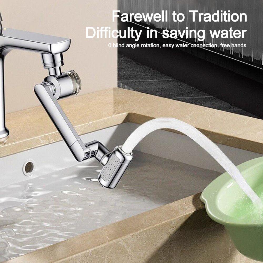 Water Saving Kitchen Faucet 1440° Rotate Faucet Extender New Bathroom Tap  Bathroom