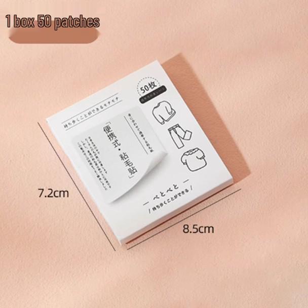 

Mini Portable Lint Roller - Compact Travel-Size Sticky Paper for Easy Hair and Lint Removal