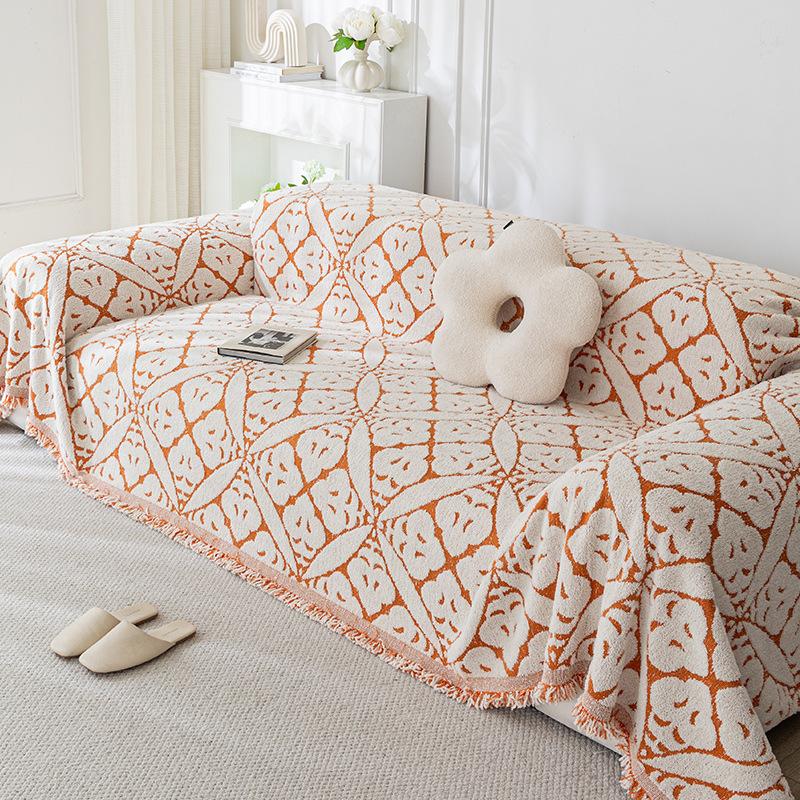 Nordic Style Autumn and Winter Sofa Towel High-Grade Sofa Cover Cloth Four Seasons Universal Anti-Scratching Sofa Cover Sofa Cover
