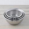 Kai Brand Bowl Colander (Mesh) 6 Piece Set Cookware for Single Living 18cm / 21cm / 24cm Stainless Steel Stackable Storage Integrated Type