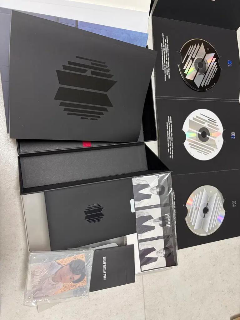 BTS PROOF DVD + Poster Used